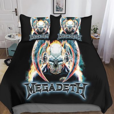 Megadeth Black Bedding Set