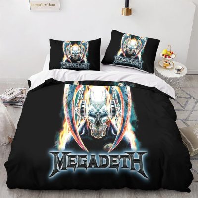 Megadeth Black Bedding Set