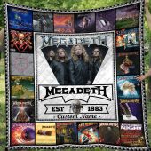 Megadeth Custom Name All Album Poster Quilt Quilt Set Fleece Blanket Sherpa Blanket2jkdy.jpg - demo10