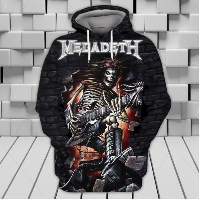 Megadeth Wake Up Dead Pullover Hoodie