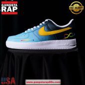 Memphis Grizzlies x To The Max Autism Acceptance 2025 Limited Edition Air Force 1 Running Sneakers Shoes