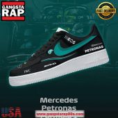 Mercedes Petronas Formula 1 Limited Edition Air Force 1 Running Sneakers Shoes