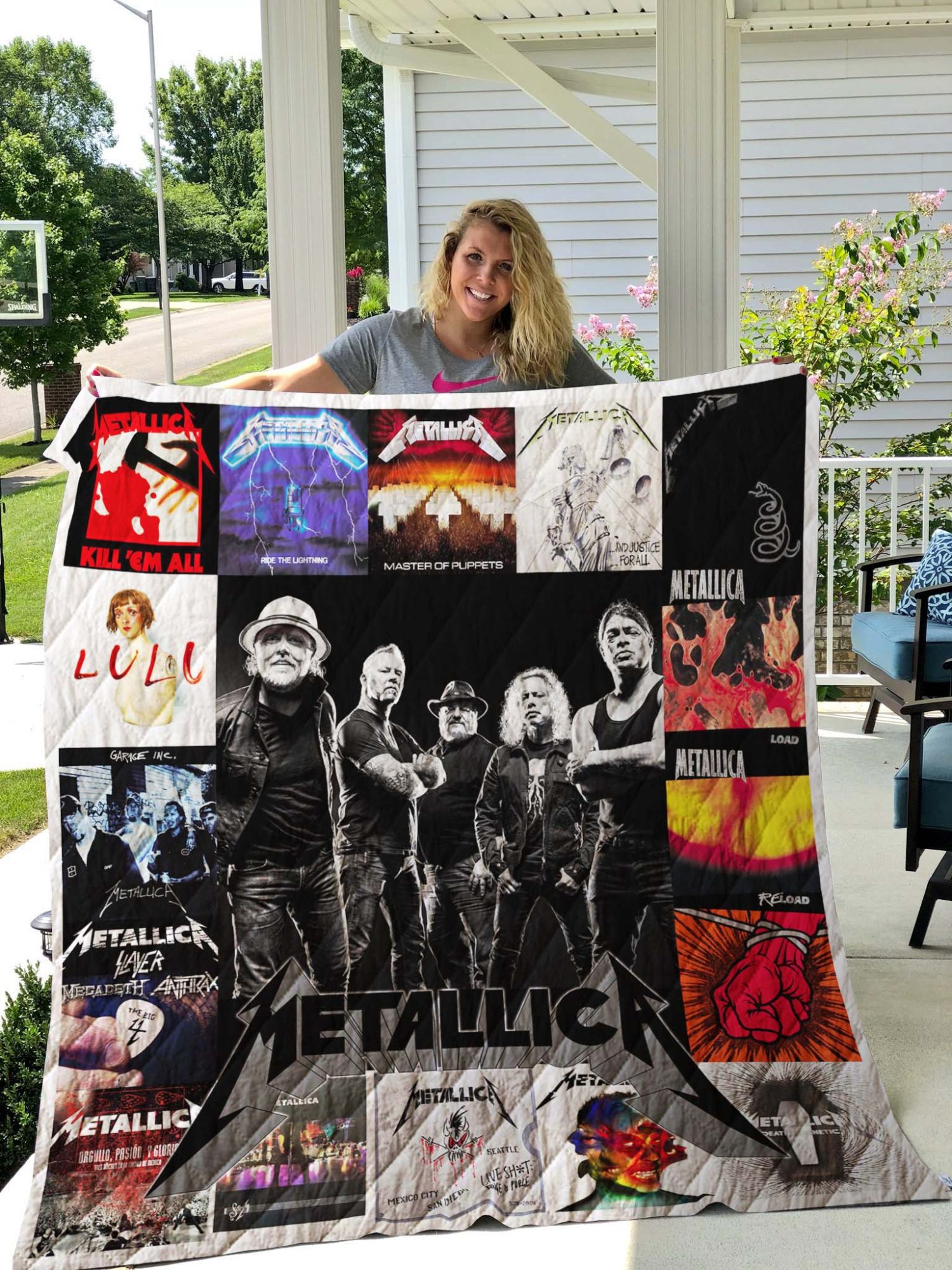 Metallica All Season Quilt Blanket Metallica All Season Quilt Blanket