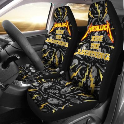 Metallica Ride The Lightning Car Seat Covers