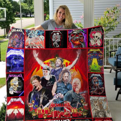 Metallica Special Christmas Collection Quilt Blanket