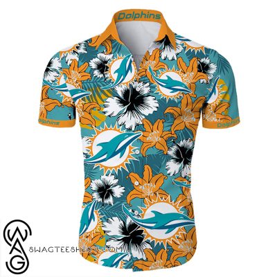 NFL Miami Dolphins Hawaiian Shirt V3