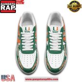 Miami Hurricanes Limited Edition Nike Air Force 1 Running Sneakers Shoes7981.jpg - demo10