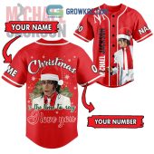 Michael Jackson Custom Name Number Christmas Is The Time Baseball Jersey 1017.jpg - demo10