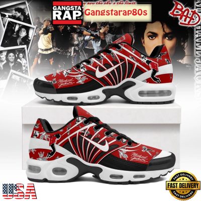 Michael Jackson King Of Pop Limited Edition Air Max Plus Shoes Running Sneakers