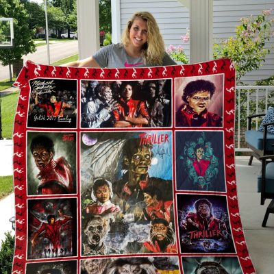 Michael Jackson Thriller Quilt Blanket