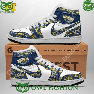 Michigan Wolverines Football National Champions Air Jordan High Top