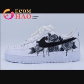 Midnight Blossoms Custom Air Force 1 Impressive Picture. - demo10