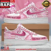Minnesota Vikings Tackle Breast Cancer Air Force 1 Running Sneakers Shoes
