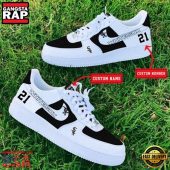 MLB Chicago White Sox Custom Name Number New Design Air Force 1 Shoes Sneaker