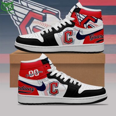 MLB Cleveland Guardians Limited Custom Air Jordan High Top
