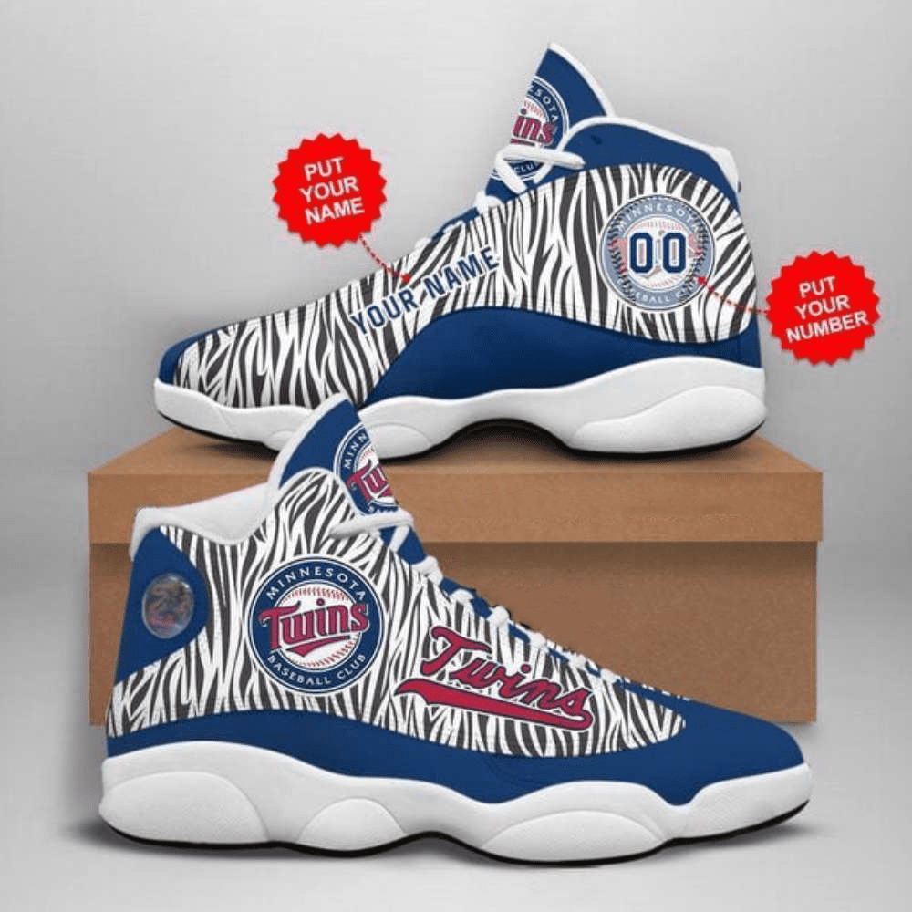 MLB Minnesota Twins Custom Name Number Air Jordan 13 Shoes, Best Gift For Men And Women MLB Minnesota Twins Custom Name Number Air Jordan 13 Shoes, Best Gift For Men And Women