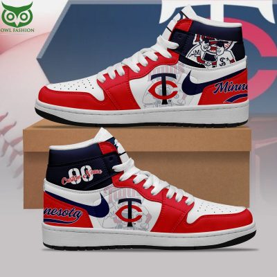 MLB Minnesota Twins Limited Custom Air Jordan High Top