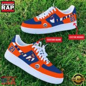 MLB New York Mets Custom Name Number New Design Air Force 1 Shoes Sneaker