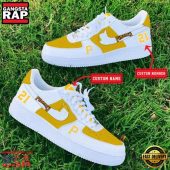MLB Pittsburgh Pirates Custom Name Number New Design Air Force 1 Shoes Sneaker
