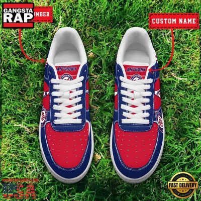 MLB Washington Nationals Custom Name Number New Design Air Force 1 Shoes Sneaker