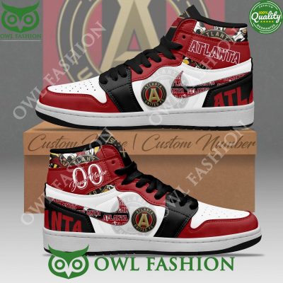 MLS Atlanta United FC Shoes Air Jordan 1 Custom Name Number LIMITED