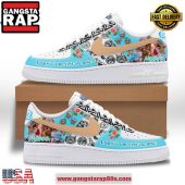 Moana 2 I Don't Do Sing Alone Limited Edition Air Force 1 Running Sneakers Shoes