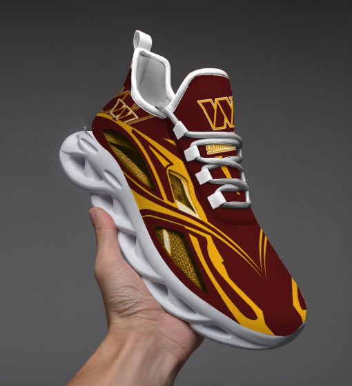 NFL Washington Commanders Brown Yellow Max Soul Shoes V2 NFL Washington Commanders Brown Yellow Max Soul Shoes V2