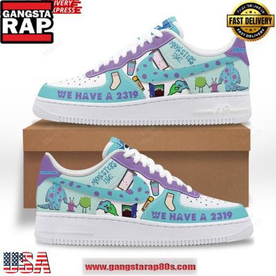 Monsters Disney Limited Edition Air Force 1 Running Sneakers Shoes