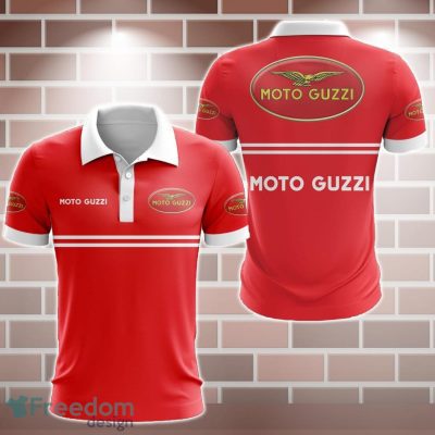 Moto Guzzi Red Polo Shirt