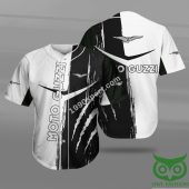 Moto Guzzi White Black Baseball Jersey