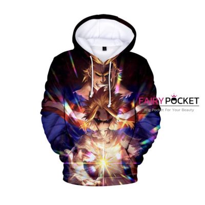 MY HERO ACADEMIA All Might Anime Pullover Hoodie