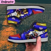 MY HERO ACADEMIA All Might Blue Red Air Jordan 1 High Sneakers