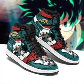 MY HERO ACADEMIA Izuku Midoriya Deku Air Jordan 1 High Sneakers
