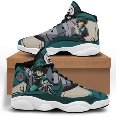 MY HERO ACADEMIA Izuku Midoriya Limited Edition Air Jordan 13 Shoes