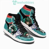 My Hero Academia Izuku Midoriya Teal Air Jordan 1 High Sneakers 1001.jpg - demo10