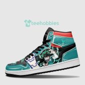 My Hero Academia Izuku Midoriya Teal Air Jordan 1 High Sneakers 1011.jpg - demo10