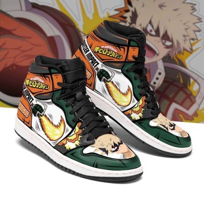 MY HERO ACADEMIA Katsuki Bakugo New Style Air Jordan 1 High Sneakers