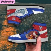 MY HERO ACADEMIA Shoto Todoroki Blue Red Air Jordan 1 High Sneakers