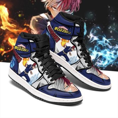 MY HERO ACADEMIA Shoto Todoroki Limited Edition Air Jordan 1 High Sneakers