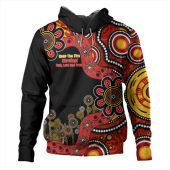 Australia Hoodie Aboriginal Indigenous Naidoc Week Keep The Fire Burning! Blak, Loud And Proud