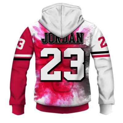 NBA Chicago Bulls Michael Jordan #23 Pullover Hoodie V11