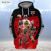 NBA Chicago Bulls Michael Jordan #23 Pullover Hoodie V16