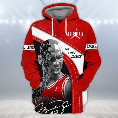 NBA Chicago Bulls Michael Jordan #23 The Last Dance Pullover Hoodie V12