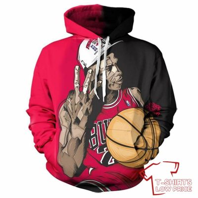 NBA Chicago Bulls Michael Jordan Championship Pullover Hoodie