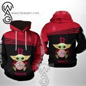 NBA Houston Rockets Baby Yoda Pullover Hoodie
