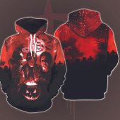 NBA Houston Rockets Horror Halloween Pullover Hoodie