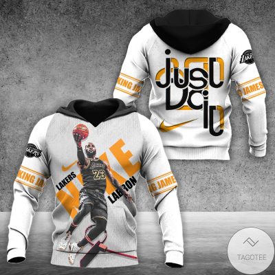 NBA Los Angeles Lakers Lebron James #23 Pullover Hoodie V3