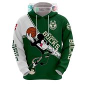 NBA Milwaukee Bucks Mickey Slam Dunk Pullover Hoodie