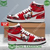 NC State WolfPack mens basketball Custom Name Air Jordan High Top