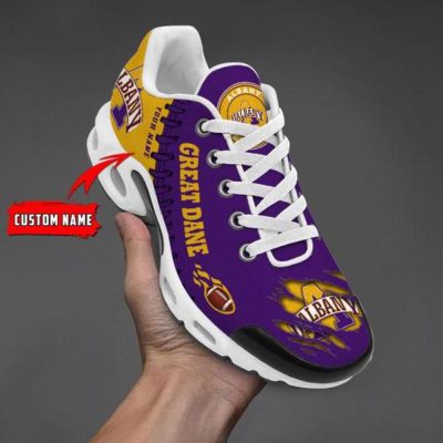 NCAA Albany Great Danes Football Custom New Design Air Max Plus Shoes Running Sneakers